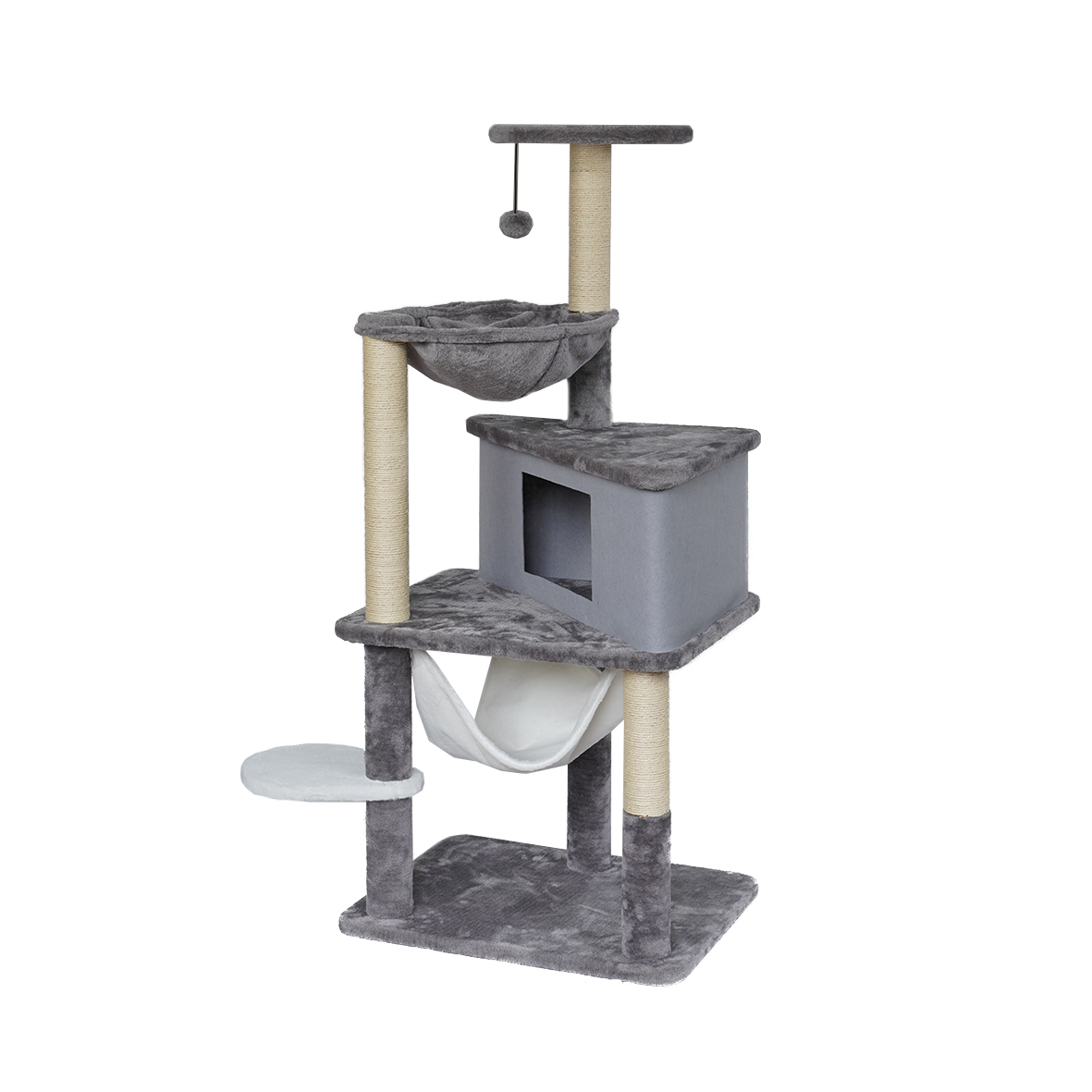 Grey Advanced Cat Tower 